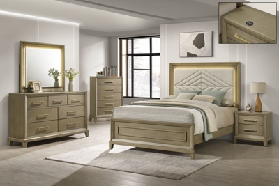 Dove Collection by Cosmos Furniture Amani Collection in Wood