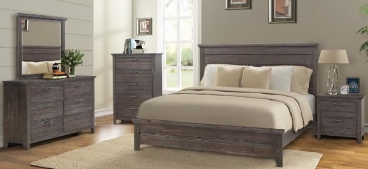 Amherst Collection by Bernards with Armoires Queen Beds