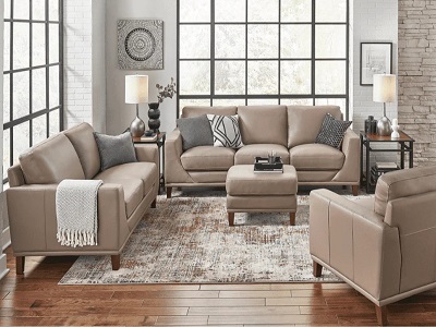 Soma Collection by Transitional Hydeline Furniture in Chestnut