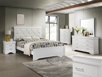 Amalia Collection in Wood with Eastern King Beds in Wood