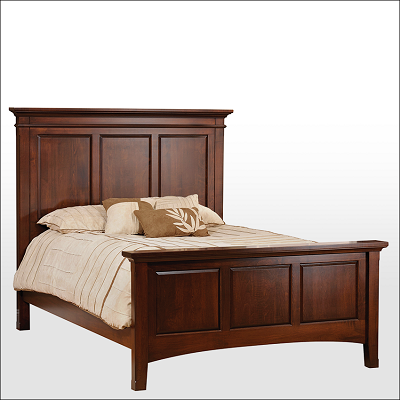 Brookfield Collection by Transitional Transitional Troyer Ridge in White in White Panel Beds