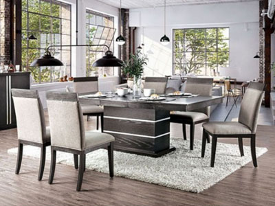 Modoc Collection by Furniture of America in Other and Fabric