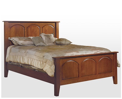 Carlisle Collection by Transitional Transitional Troyer Ridge in White in White Panel Beds