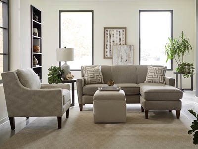 Collegedale Collection by Transitional Transitional Tennessee Custom with Sofas Hallie Collection with Sofas