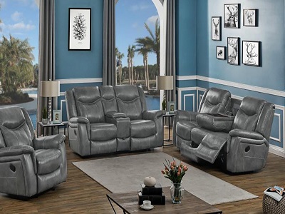Conrad Collection by Coaster Furniture in Gray Sofa Beds