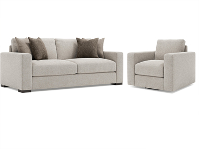 Drew Collection by Bernhardt Furniture in Brown
