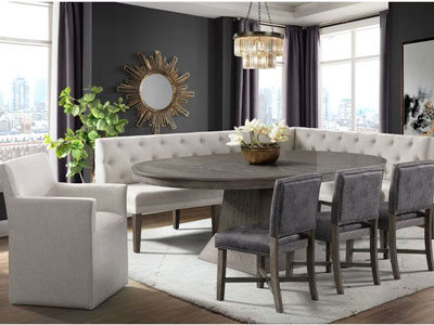 Collins Collection by Contemporary Contemporary Elements International with Mattress Foundations