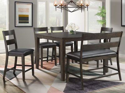 Mango Collection by Contemporary Contemporary Elements International with Mattress Foundations
