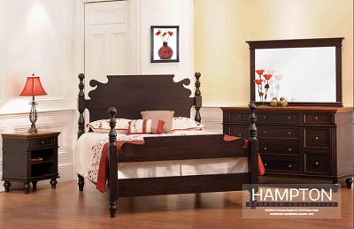 Hampton Collection by Transitional Transitional Troyer Ridge in White in White Panel Beds