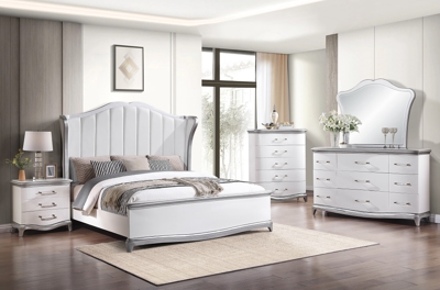 Nina Collection by Cosmos Furniture Amani Collection in Wood