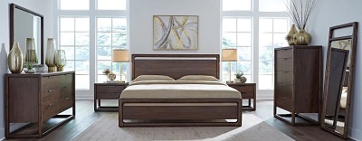 Sol Collection by Modus Furniture Ella Collection with California King Beds