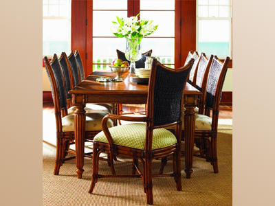 Island Estate Collection by Contemporary Tommy Bahama Home Cypress Point Collection with Stools Cypress Point Collection with Stools in Upholstery Cypress Point Collection with Stools