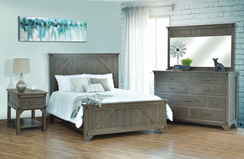 Cambridge Collection by Transitional Transitional Troyer Ridge in White in White Panel Beds