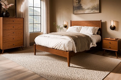 Nantucket Collection by Transitional Transitional Troyer Ridge in White in White Panel Beds