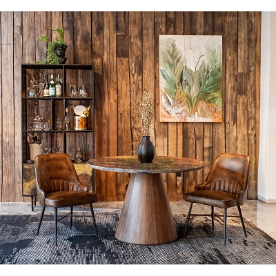 Vista Collection by Home Trends & Design in Java and Wood