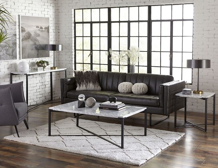 End Tables in Gray in Gray by Hammary