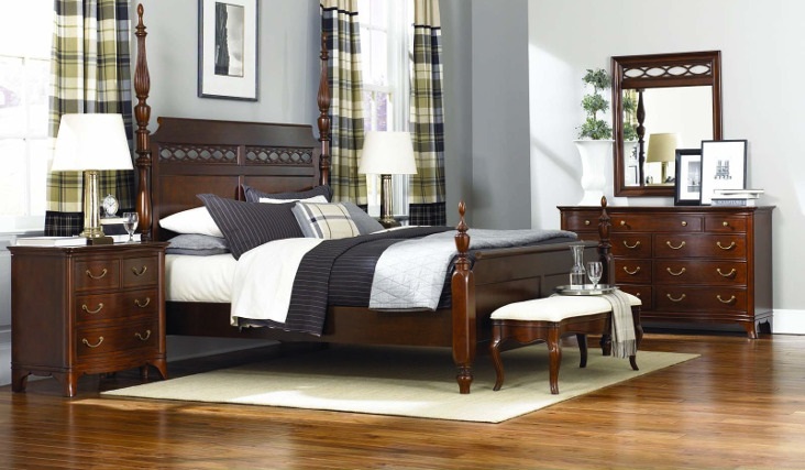 American Drew Cherry Grove Collection At Emmamason American Drew Cherry Grove Collection, American Drew Cherry Grove King Mansion Bed