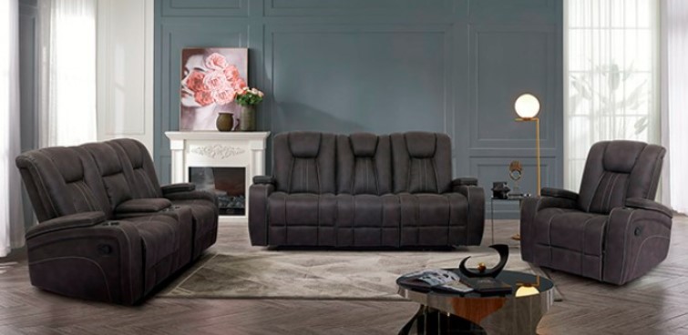 Amirah Collection by Furniture of America in Other and Fabric