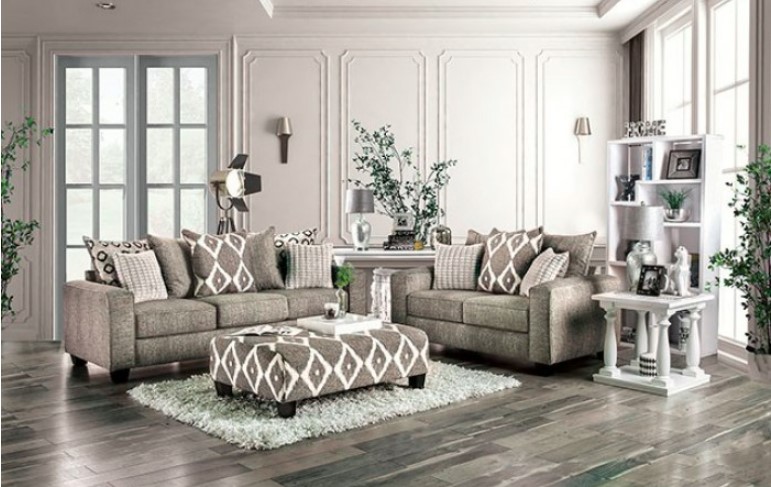 Basie Collection by Furniture of America in Other and Fabric