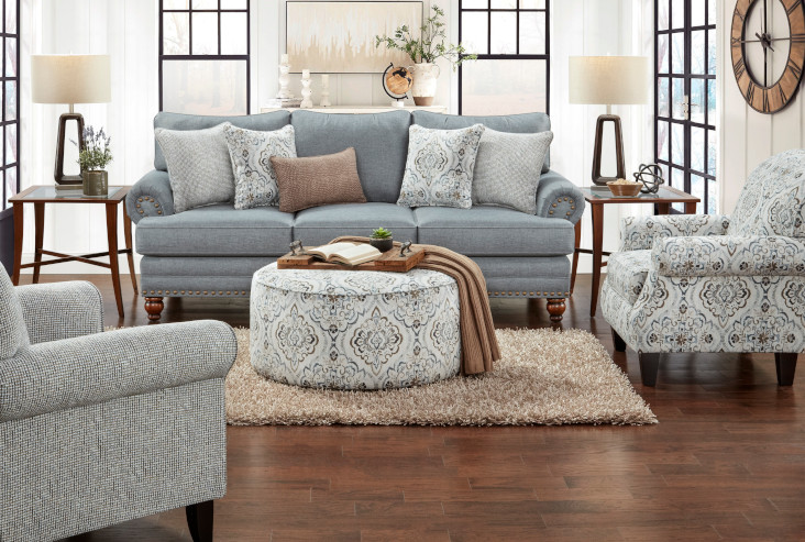 Bates Charcoal by Transitional Southern Home Furnishings Basic Wool in Polyester