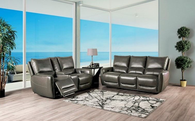 Phineas Collection by Furniture of America in Other and Fabric