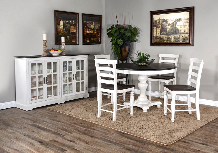 Rustic Rustic Homestead Collection Servers with Servers