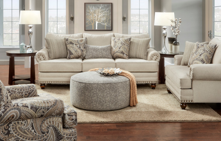 Carys Doe with Sofas with Sofas in Cotton