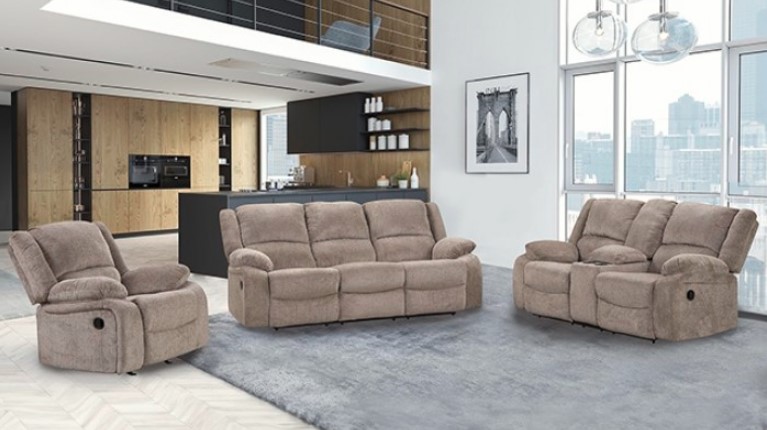 Cosimo Collection by Furniture of America in Other and Fabric
