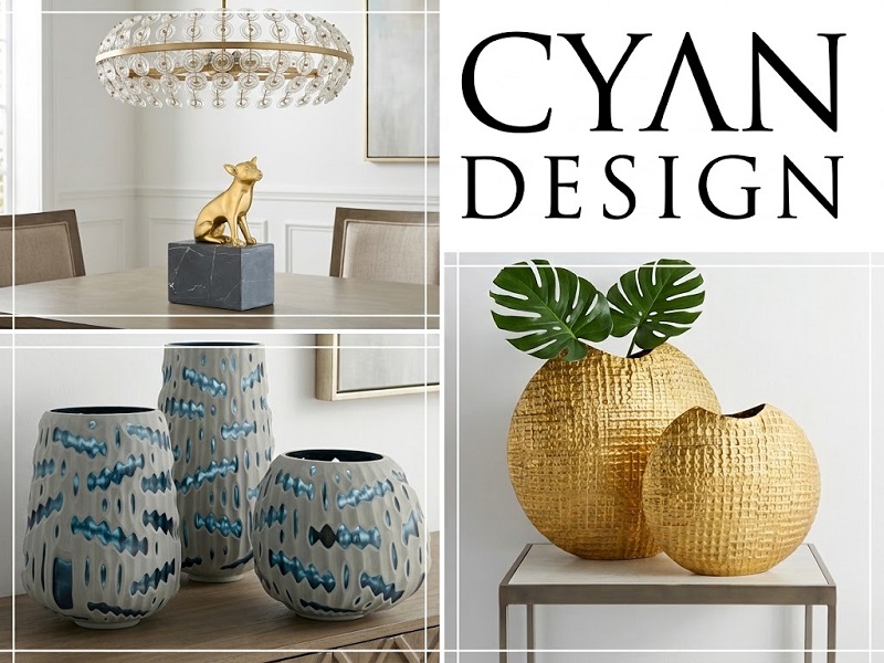 Cyan Design in Aluminum