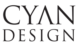 Contemporary Cyan Design in Beige