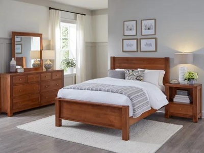 Vail Collection by Daniel's Amish with Beds Panel Beds