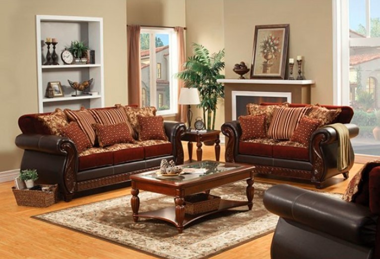Franklin Collection by Furniture of America in Other and Fabric