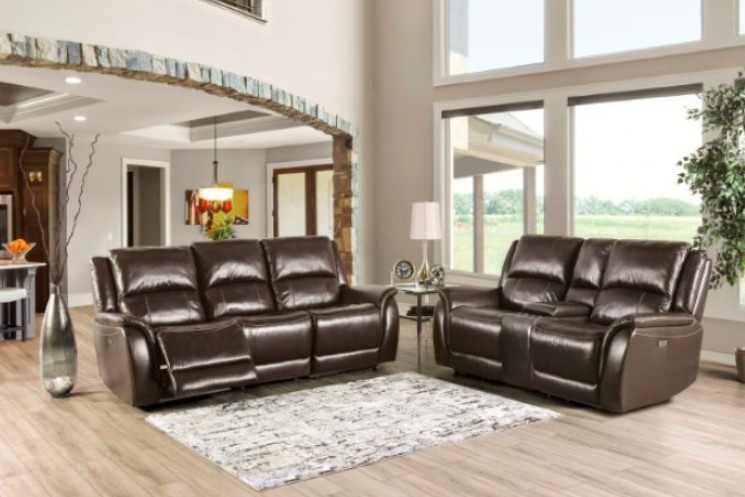 Gorgius Collection by Furniture of America in Other and Fabric