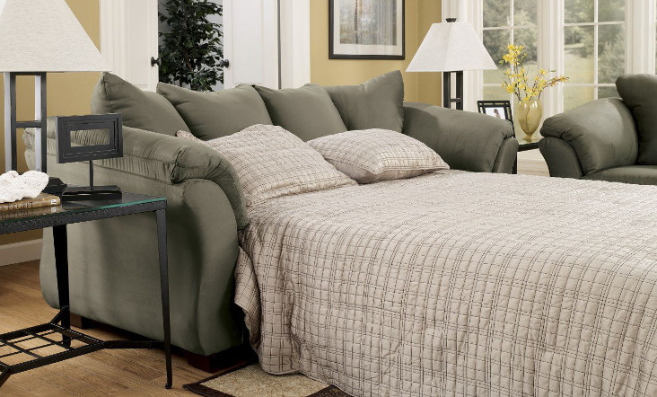 Contemporary Sleeper Living Room Sets in Polyester