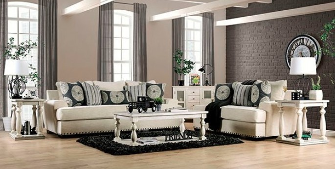 Germaine Collection by Furniture of America in Other and Fabric