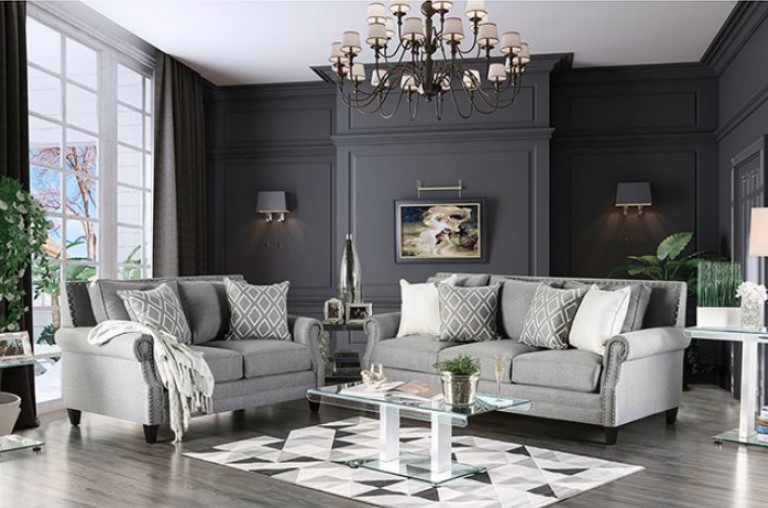 Transitional Giovanni Collection with Sofas with Sofas