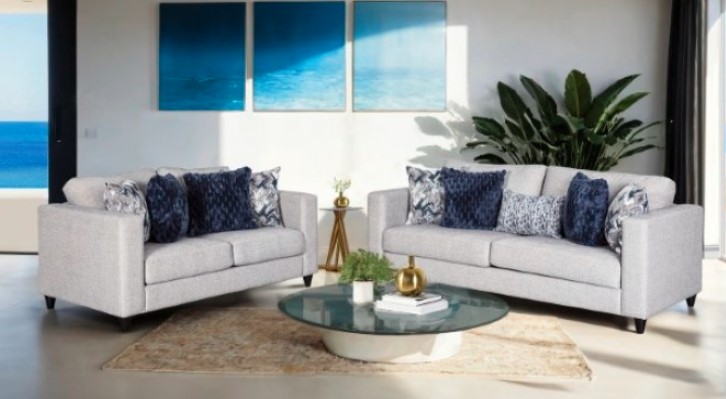 Harlow Collection by Furniture of America in Other and Fabric