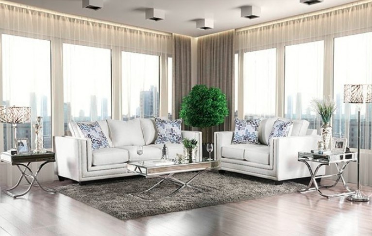 Isle Collection by Furniture of America in Other and Fabric
