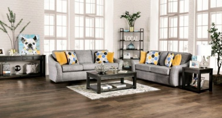 Jarrow Collection by Furniture of America in Other and Fabric