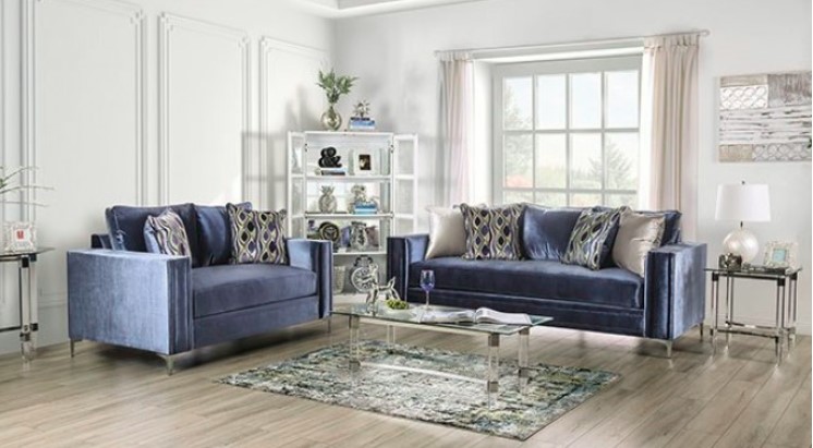 Jodie Collection by Furniture of America in Other and Fabric