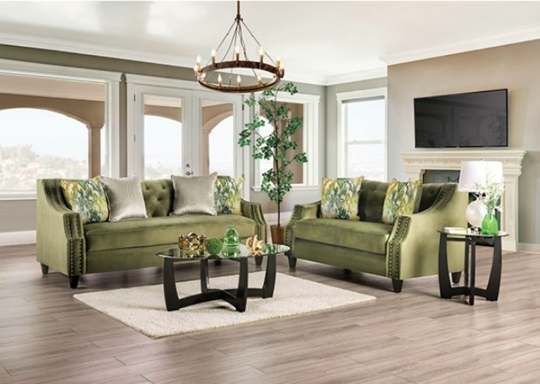 Kaye Collection by Furniture of America in Other and Fabric