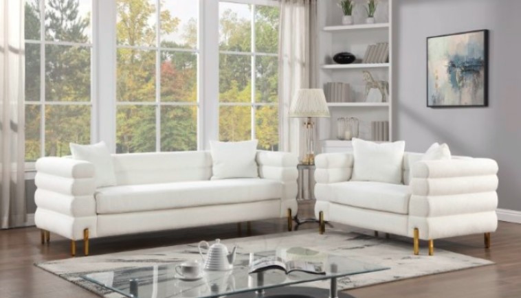Landovery Collection by Furniture of America in Other and Fabric