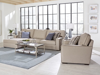 Lyndon Collection by Transitional Transitional Tennessee Custom with Sofas Hallie Collection with Sofas