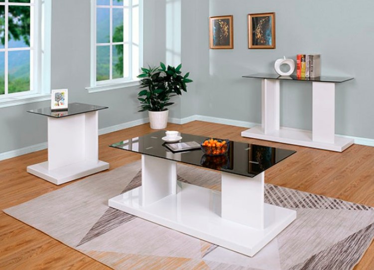 Mannedorf Collection by Furniture of America in Other and Fabric
