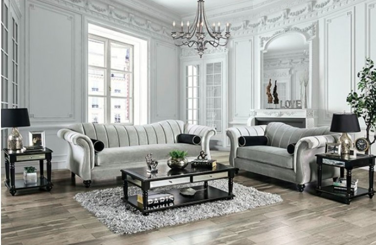 Marvin Collection by Furniture of America in Other and Fabric