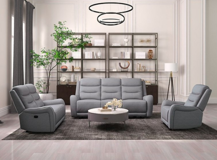 Matthias Collection by Furniture of America in Other and Fabric