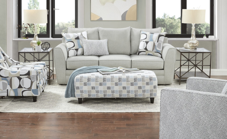 Max Gray/Pearl/Pepper by Transitional Southern Home Furnishings Basic Wool in Polyester