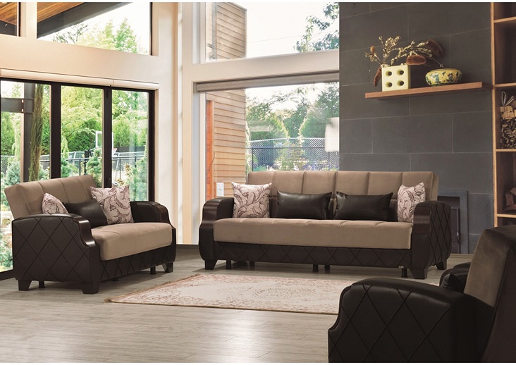 Microfiber Loveseats