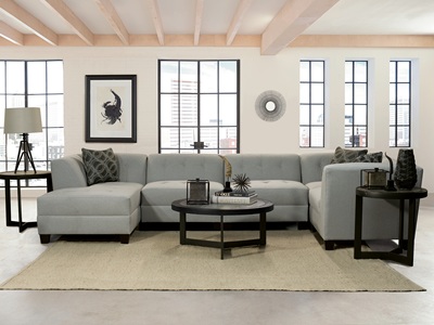 Miller Collection by Transitional Transitional Tennessee Custom with Sofas Hallie Collection with Sofas