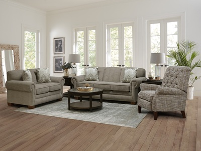 Monroe Collection by Transitional Transitional Tennessee Custom with Sofas Hallie Collection with Sofas